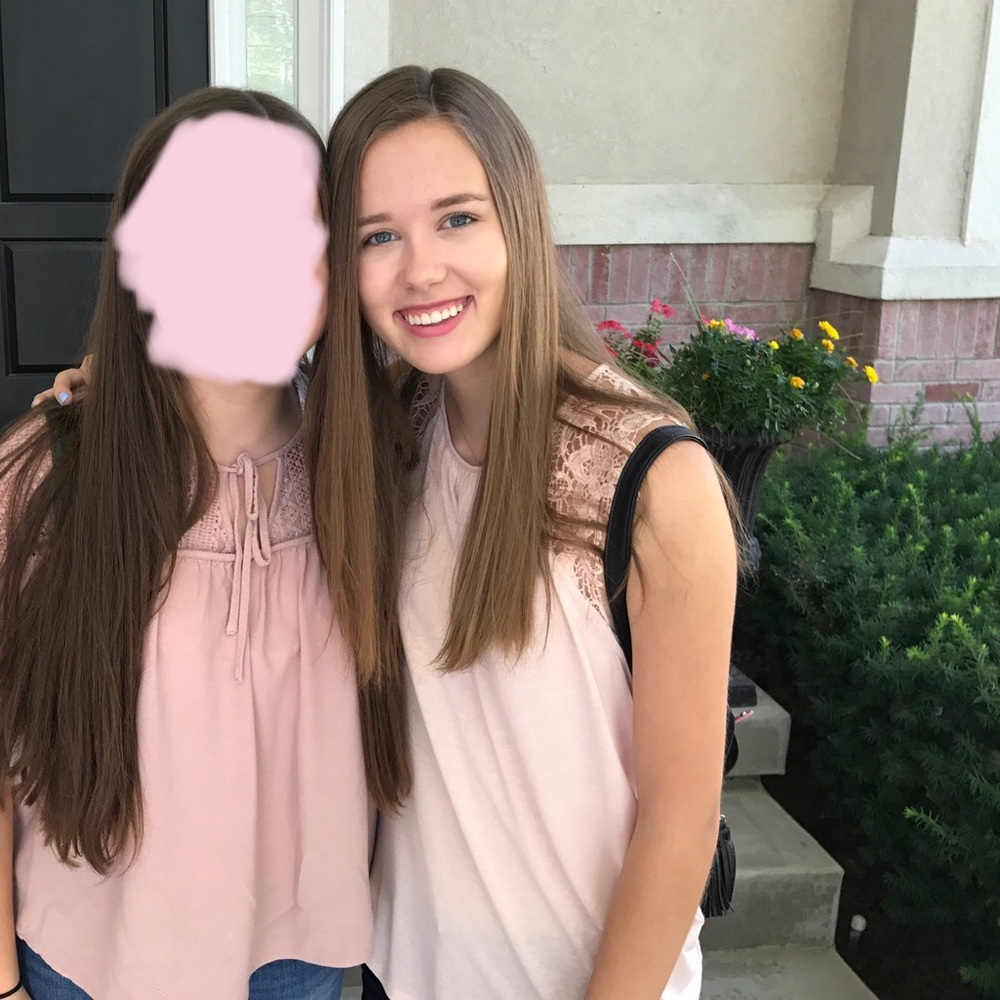 Blush H&M Blouse